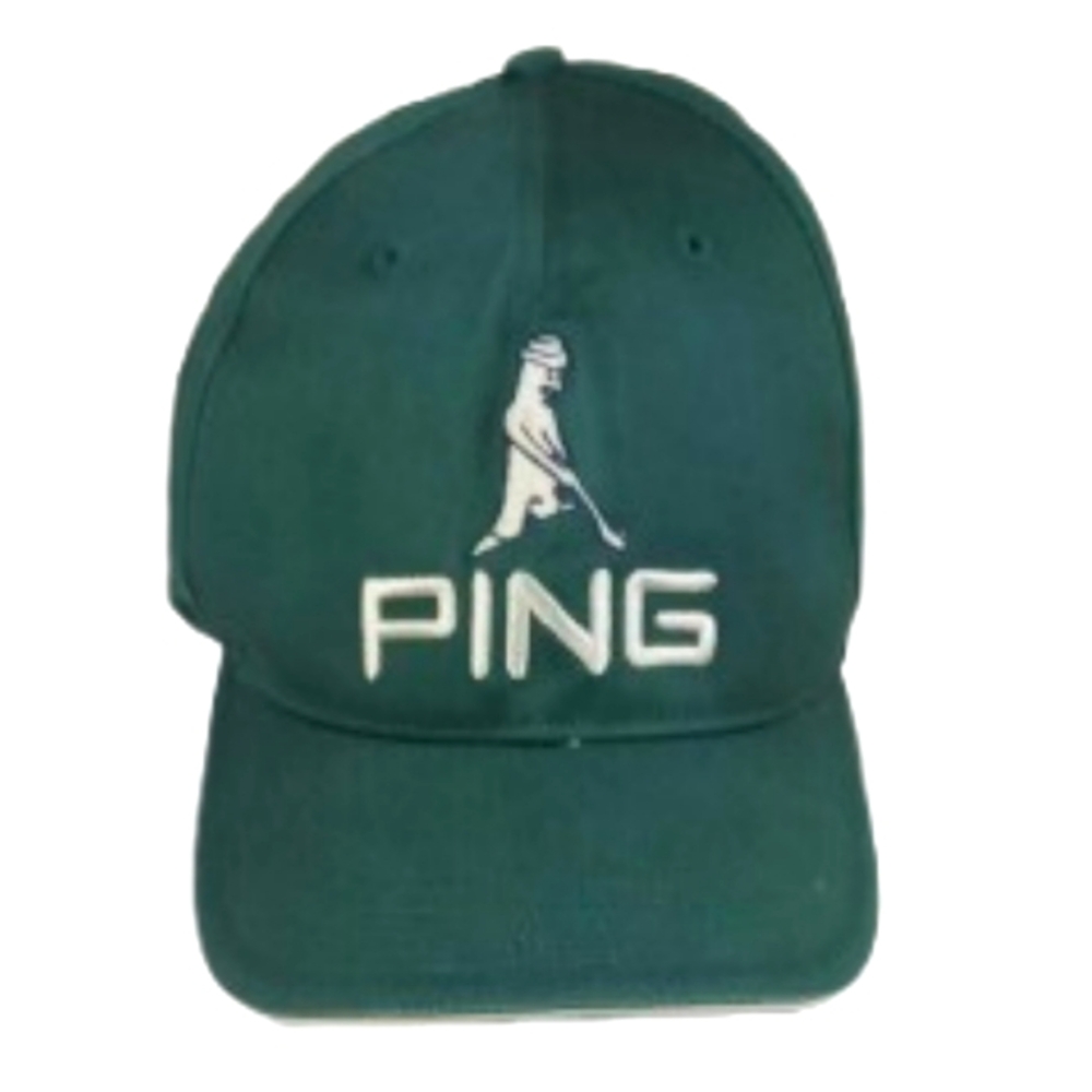 Ping Golf Cotton Strapback Adjustable Green Cap